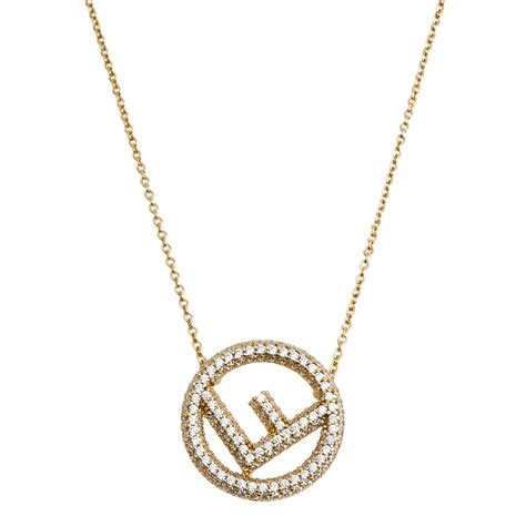 fendi necklace sale|is Fendi jewelry real gold.